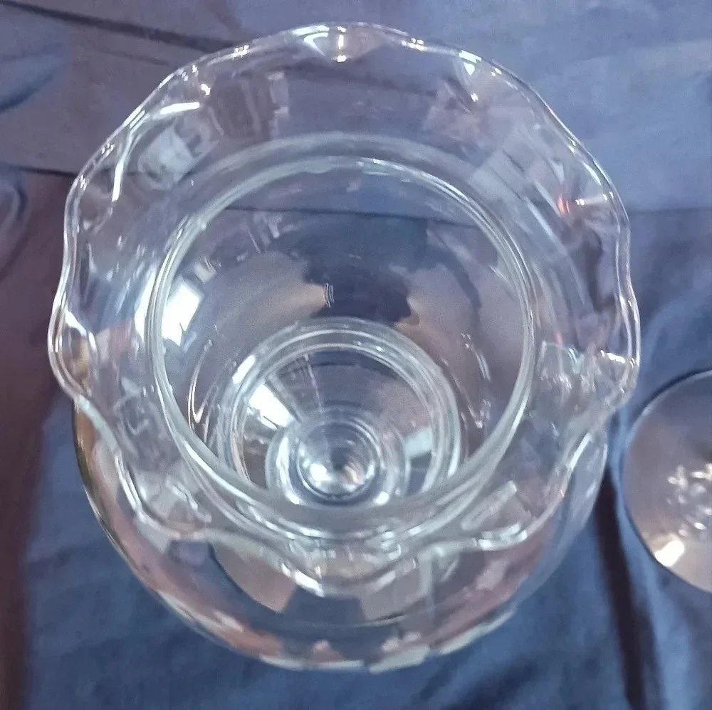 Princess house heritage  set of 2 crystal candle holder